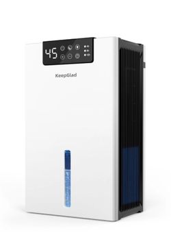 Dehumidifiers For Home, Humidity Display Dehumidifier, White