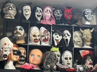 Halloween Masks! Many to choose from. All different prices