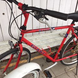 Vintage Giant Bike & Women’s Schwinn Bike