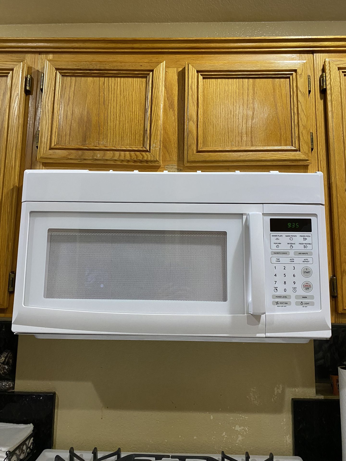 Microwave and Dishwasher
