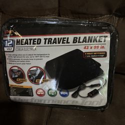 Heated Travel Blanket/Seat Warmer