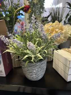 Artificial Small Lavender Plant