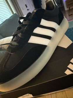 Adidas Black White Sneakers 10M - Brand New