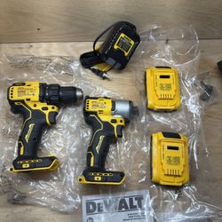 DEWALT 20V MAX 2-Tool Brushless Power Tool Combo Kit with Soft Case (2-Batteries and Charger Included)