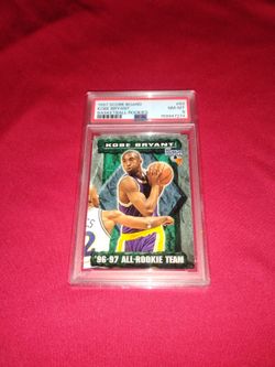 PSA Graded 1997 Kobe Bryant Rookie Basketball Card - Score Board #83