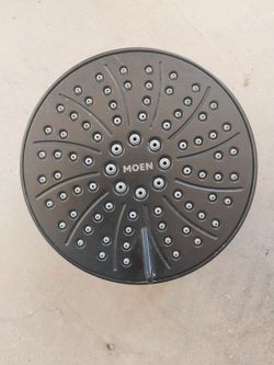 Moen shower head Black multi spray patterns