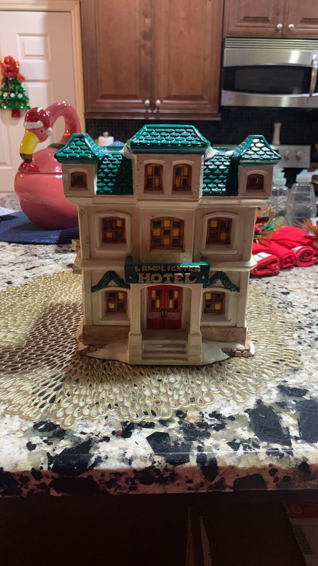 Christmas Village Lamplighter Hotel  $10