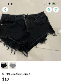 SHEIN Jean Shorts size 6