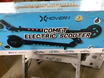 Hoover 1 Comet Electric Scooter Black