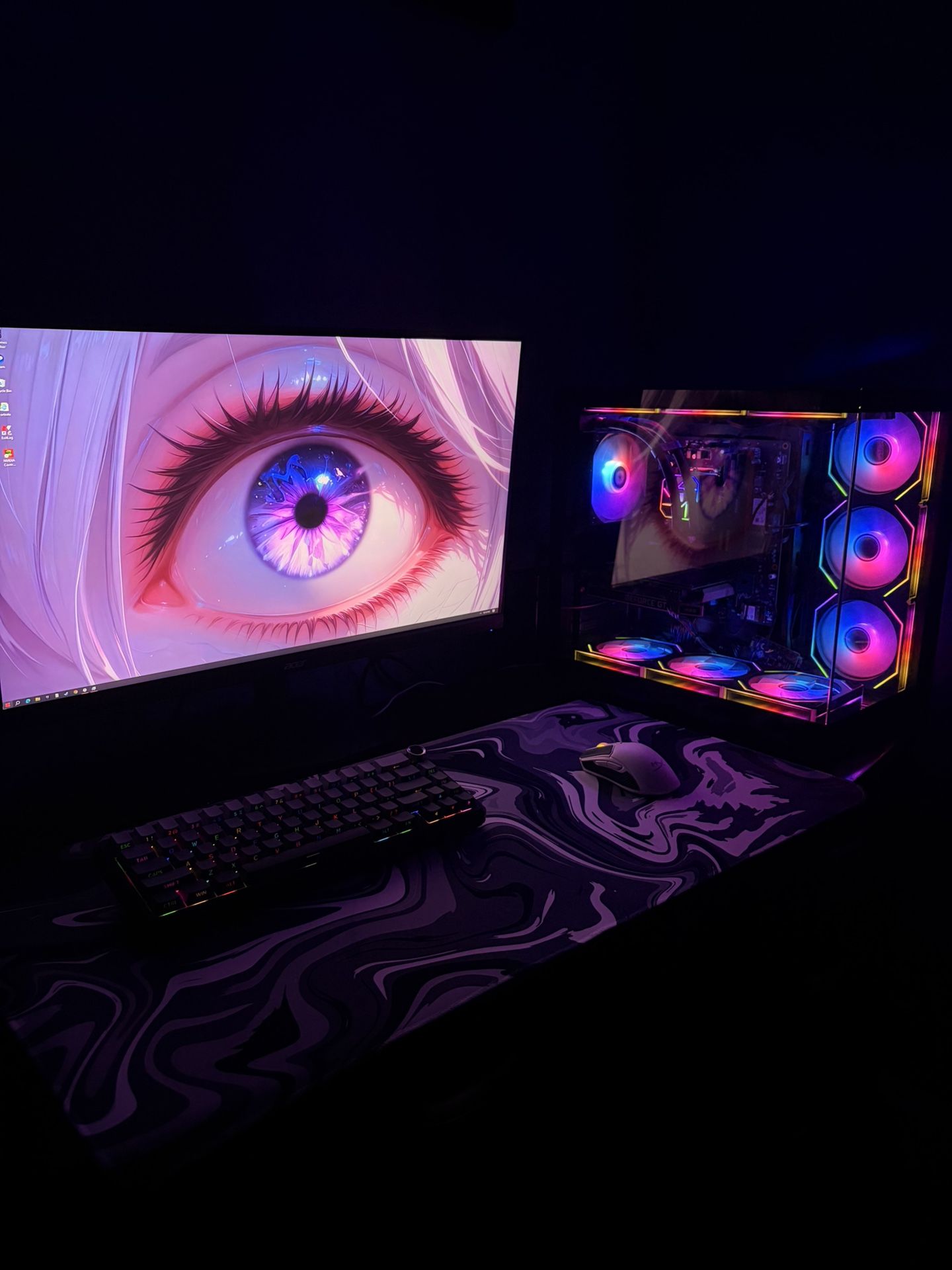 Full pc need gone cheap new case 1 week old same with fans