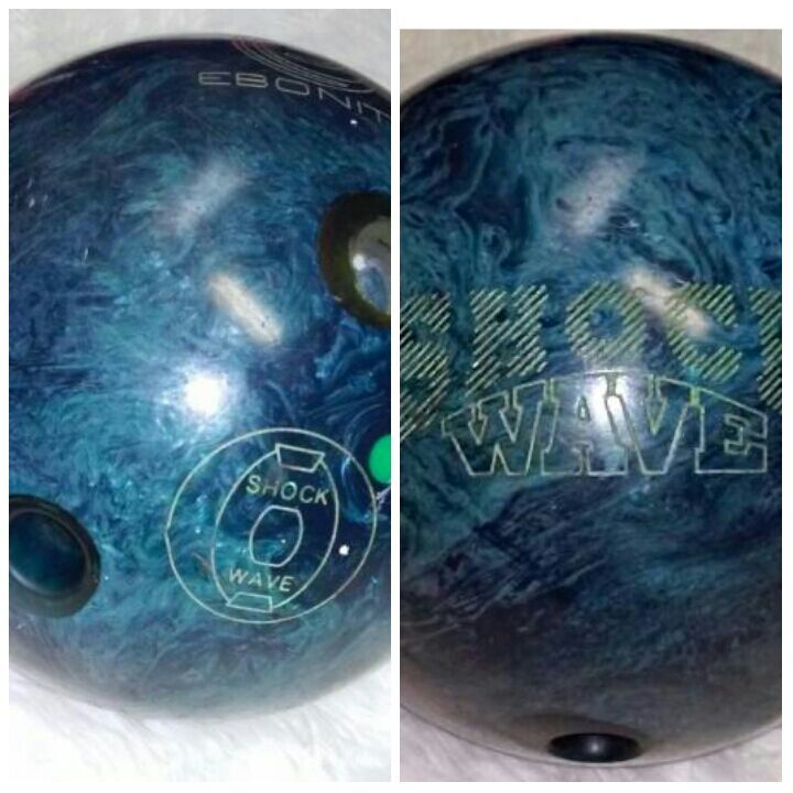 ***Ebonite Shock Wave Bowling Ball!***