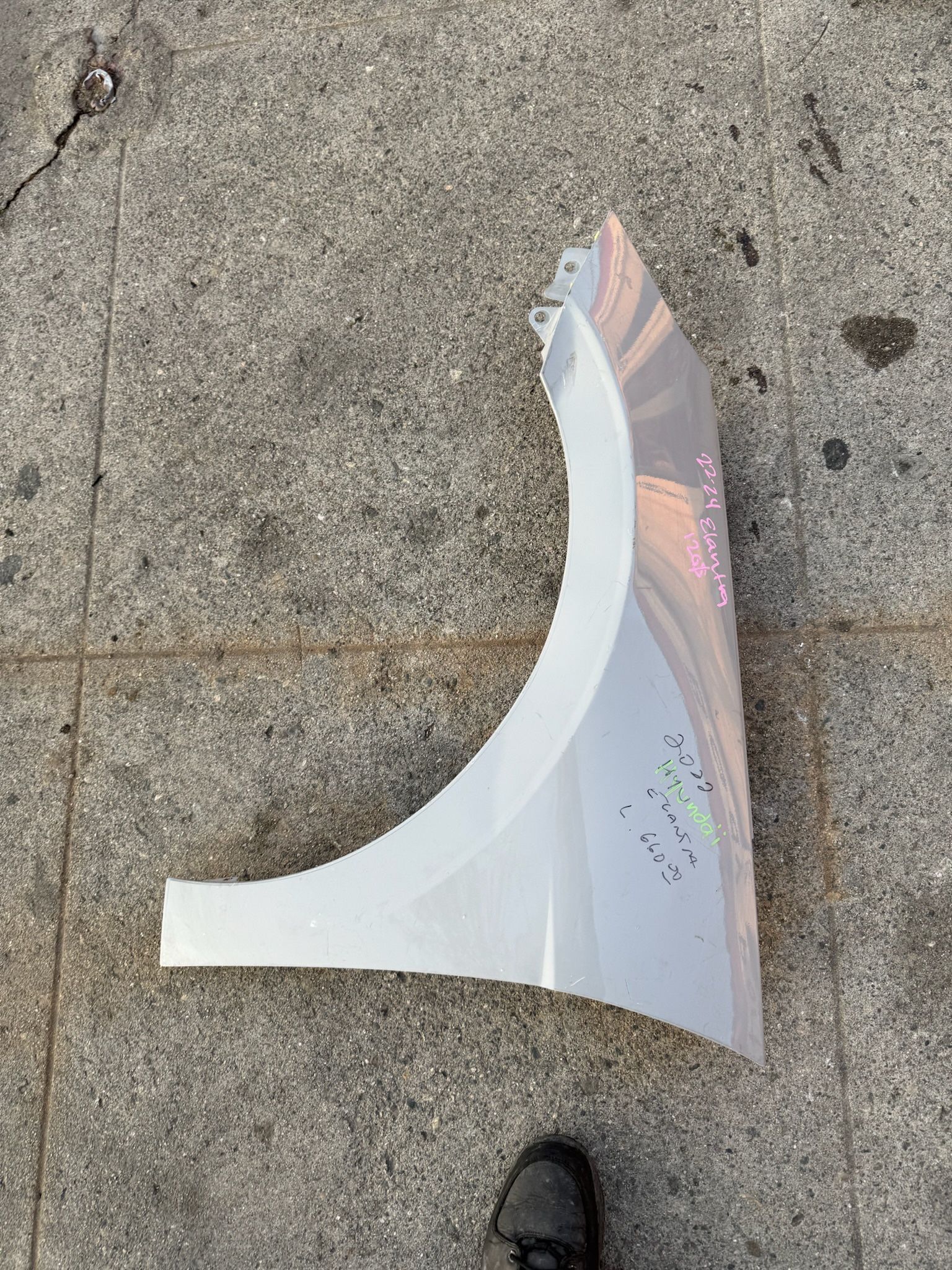 2022 2024 Hyundai Elantra Driver Left Fender 