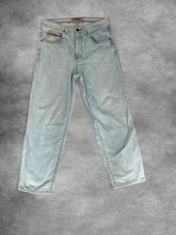 Empyre Light Wash Straight Leg Denim Jeans