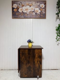 Sewing machine cabinet, crafting table