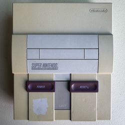 Super Nintendo. SNES Console for Parts