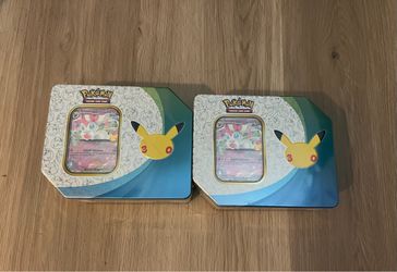Pokemon 30th anniversary Tins