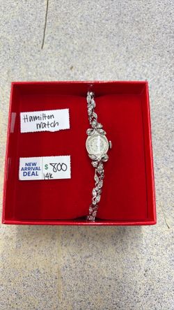 Hamilton Watch 14k white gold