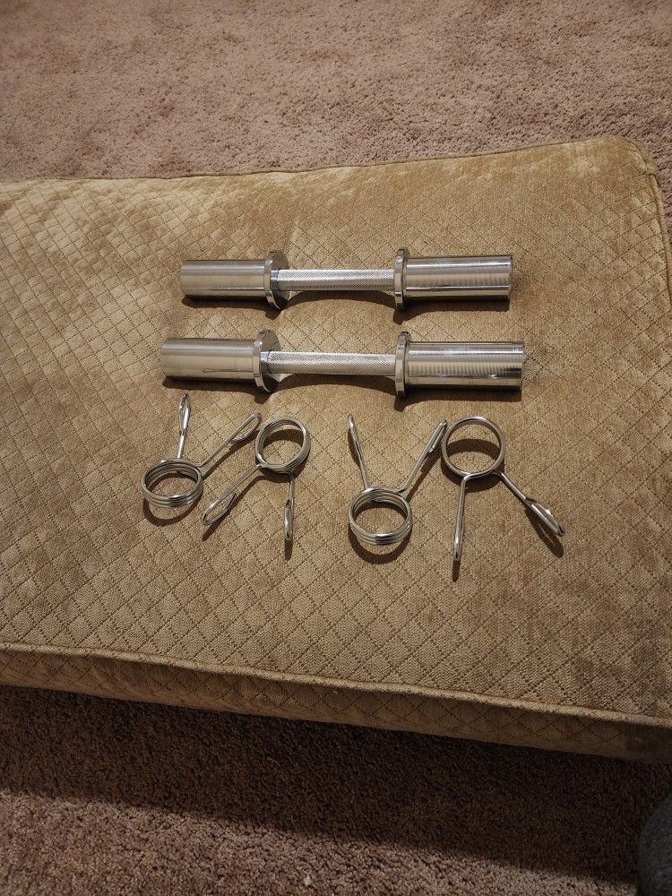 Olympic Dumbbells Bars With Collars
