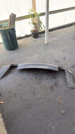 Camero back exhaust diffuser