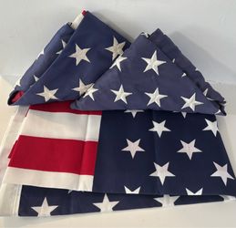 3 America flags - flew in Iraq