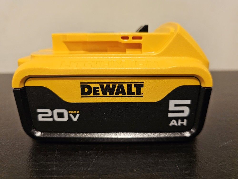 Brand New Dewalt 5ah 20v Battery Mint