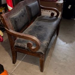 Antique  Wooden Bench