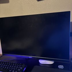 Acer monitor, , and logitech g pro x superlight