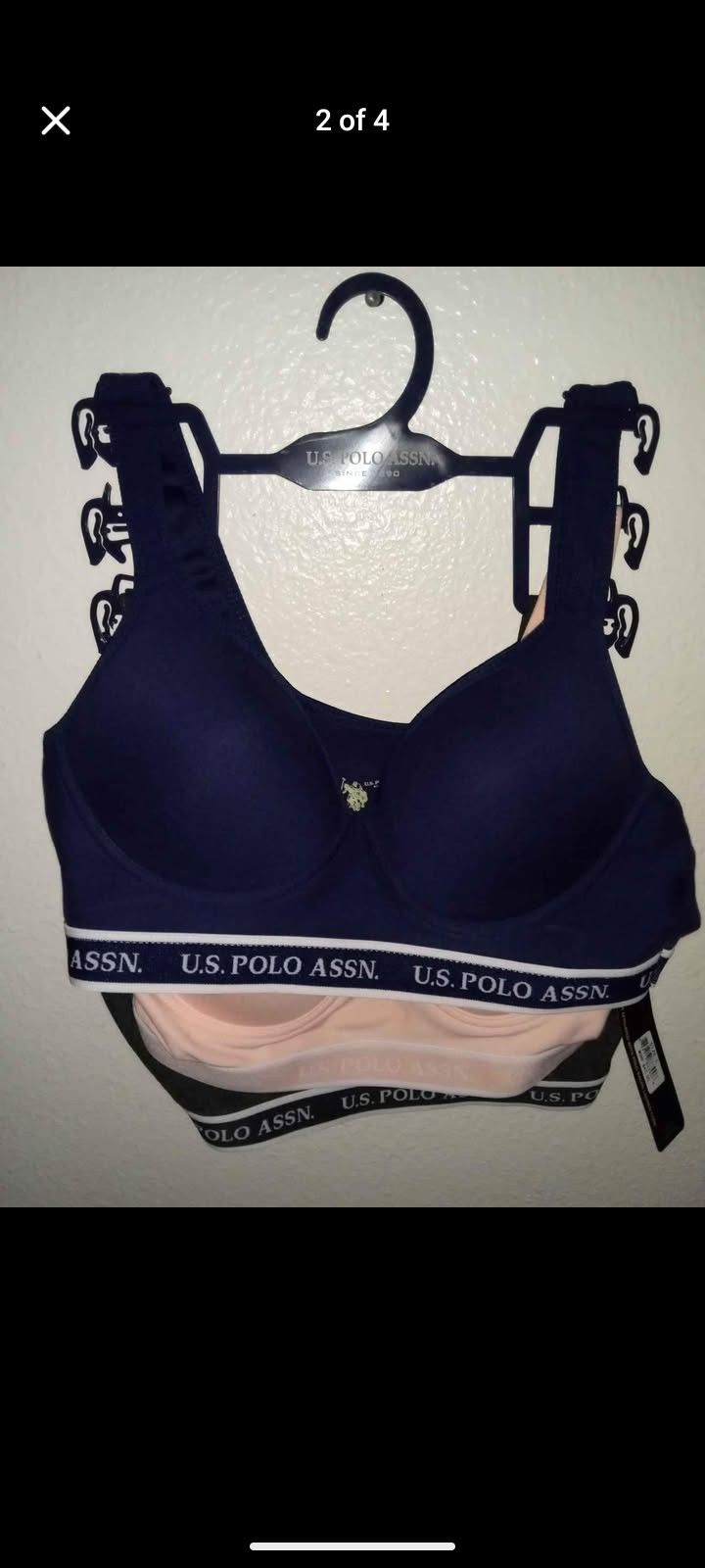 Polo 3 Pack Bras New