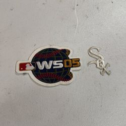 2005 World Series Jersey Patch Chicago White Sox Houston Astros Baseball WSO5 + Chicago White Sox 