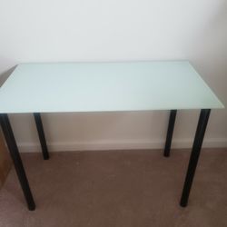 Glass Desk