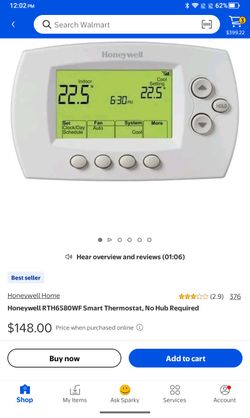 New smart thermostat
