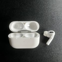 Air Pods Pro Case And Right Ear Bud