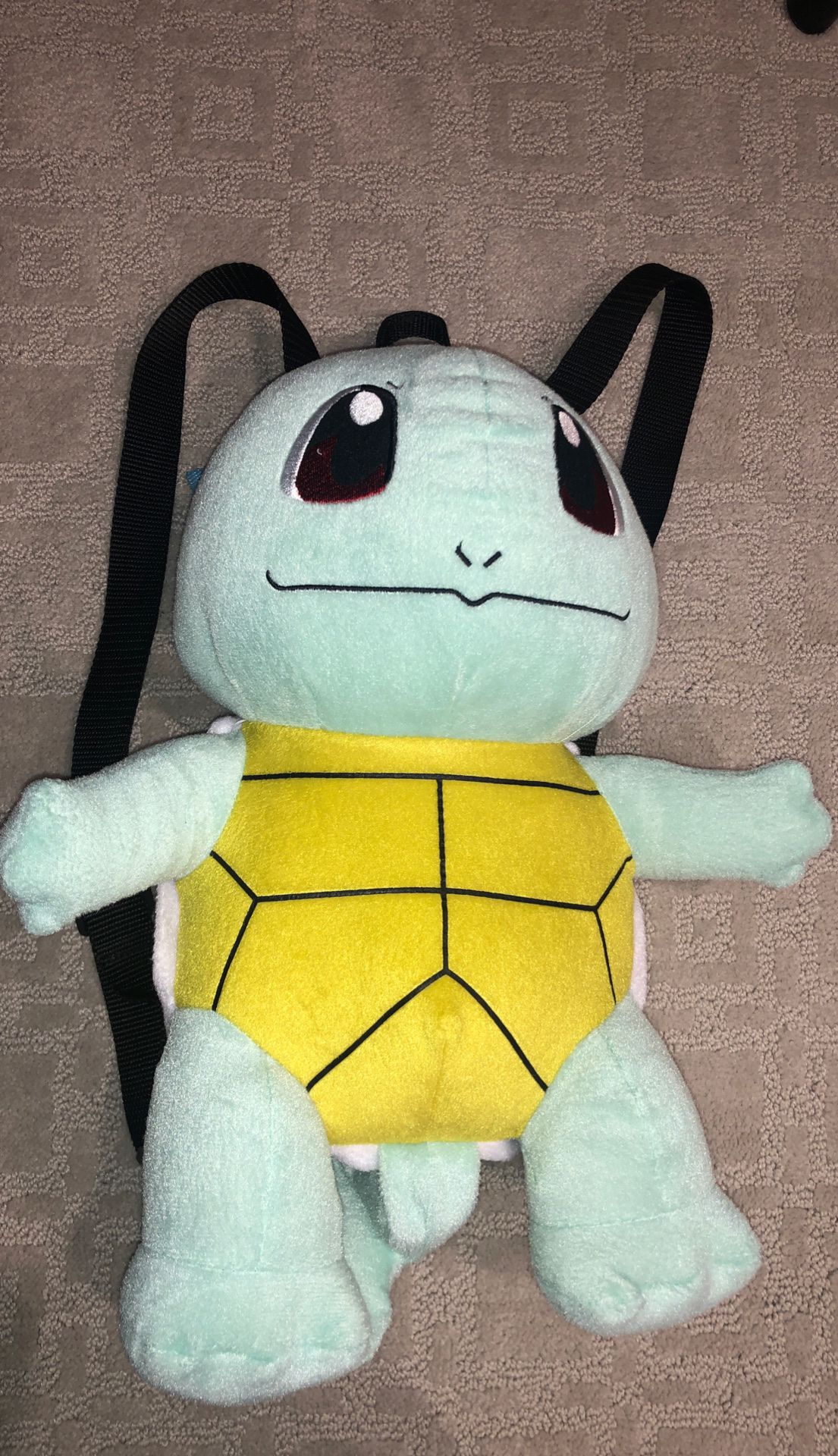 Pokemon Squirtle Plush Backpack