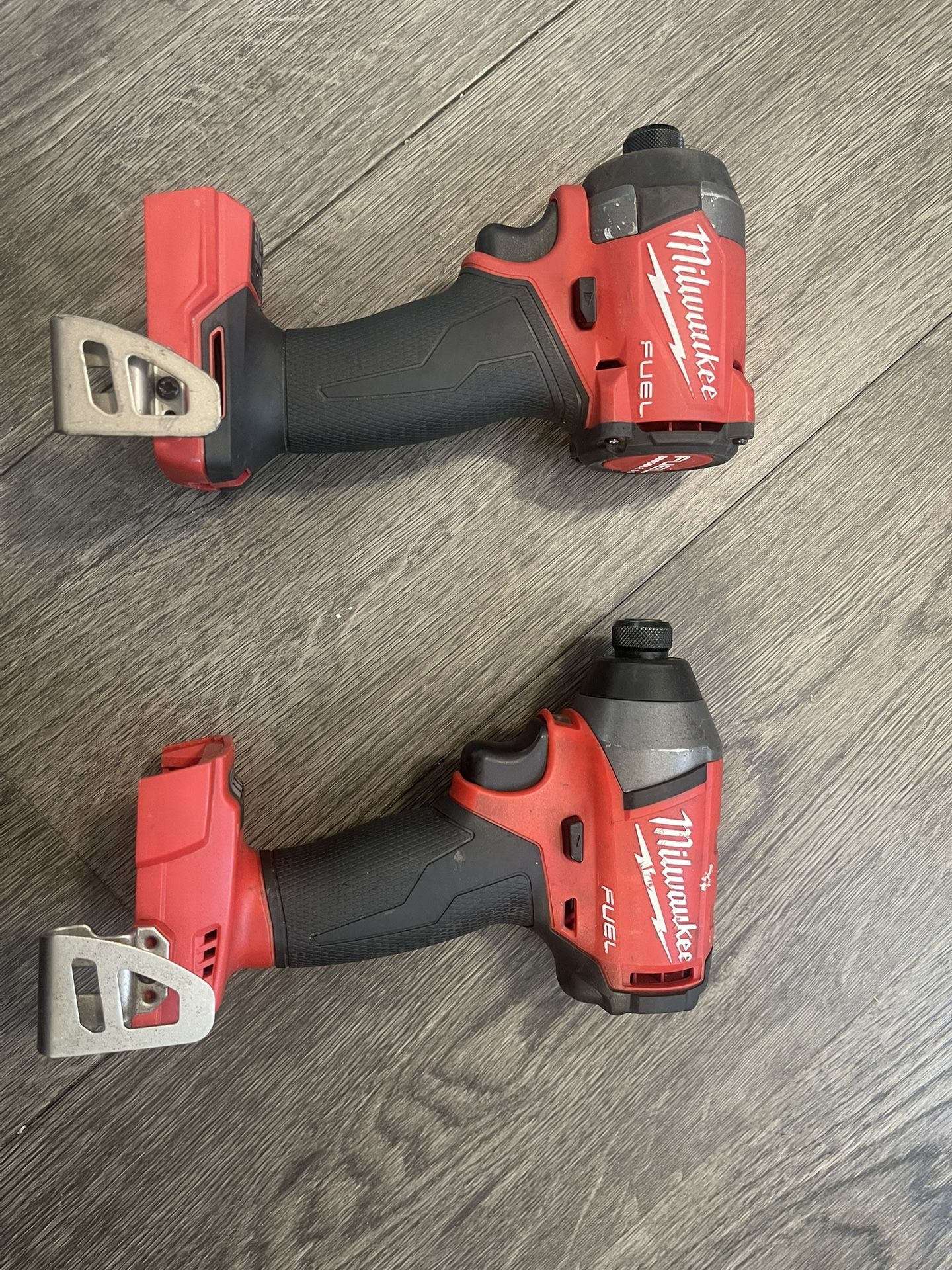 2 Milwaukee M18 Fuel Impact Drivers