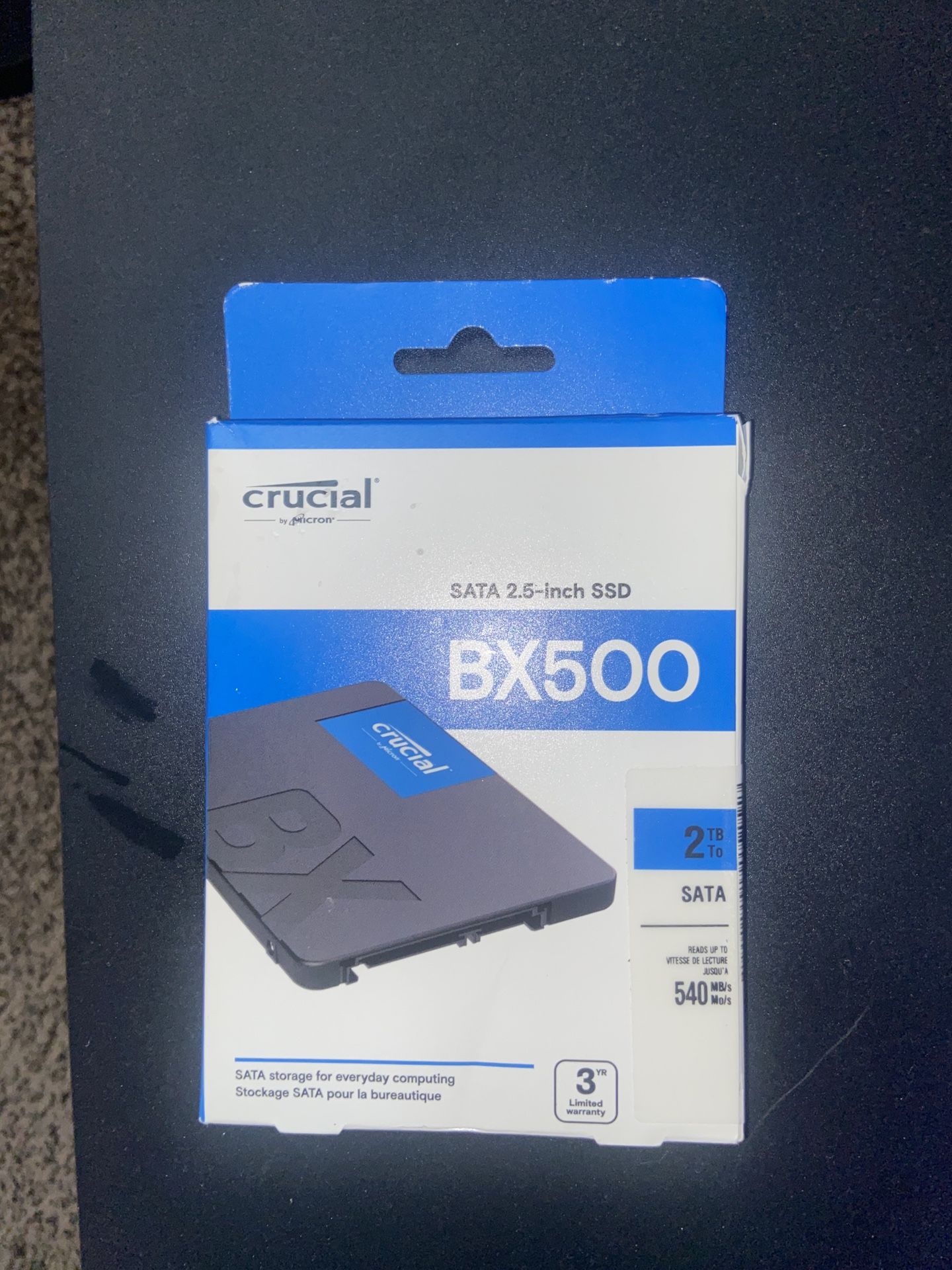 Crucial - BX500 2TB Internal SSD SATA