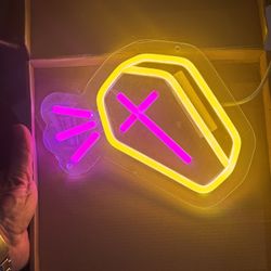 5-2 Shield Neon Sign LED Wall Light – Japanese Anime Cartoon Style Shield Design, Modern Neon Decor for Bedroom, Game Room, Studio or Bar, Dimmable US