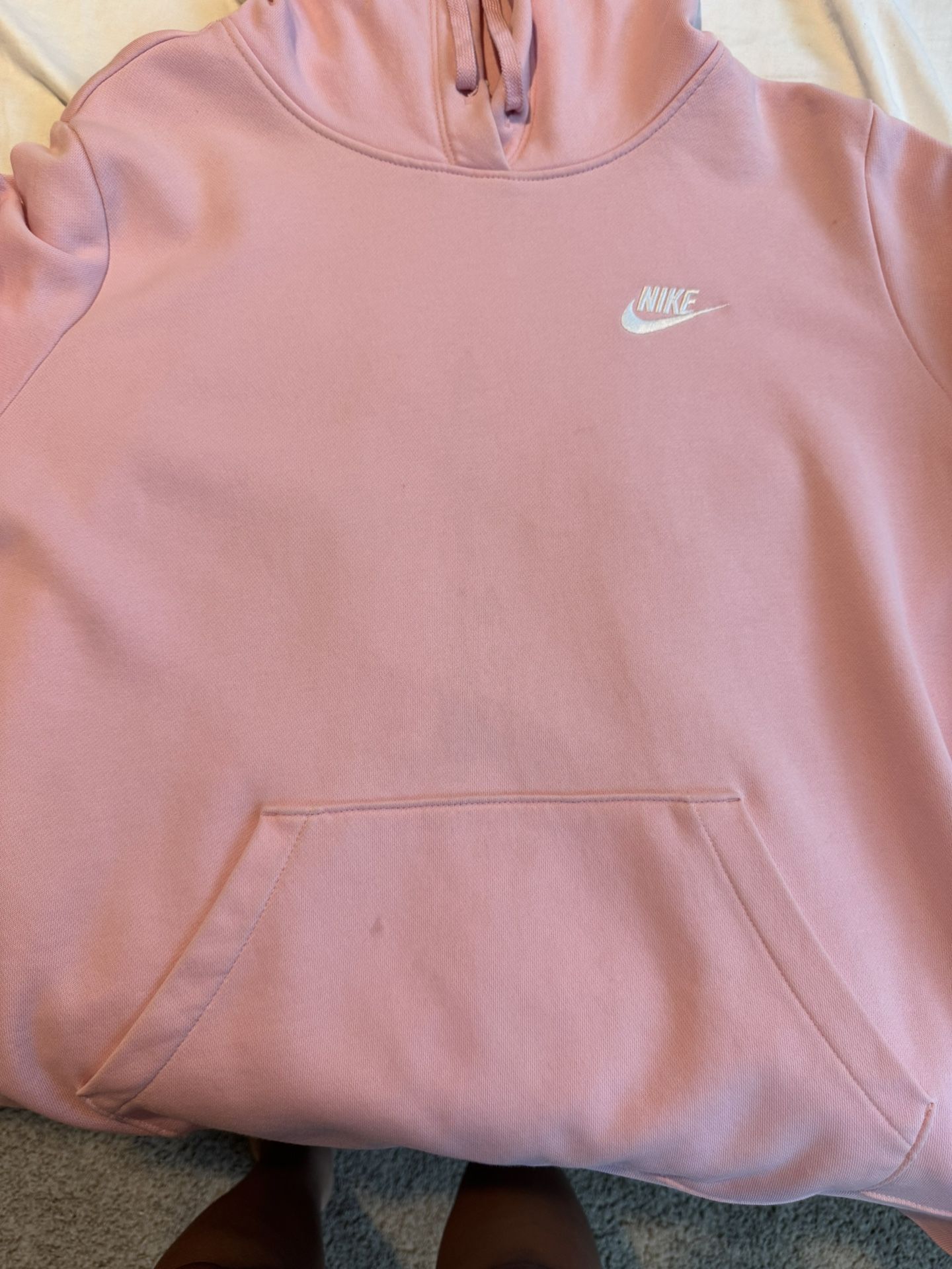 Pink Nike Hoodie -Size M