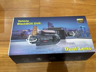1080P Dual Lens Dash Cam – Vehicle BlackBox DVR