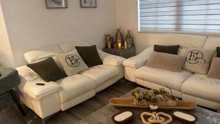 Automatic couch Real leather