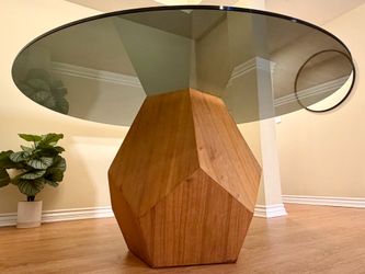 Modern Round 59” Dining Table