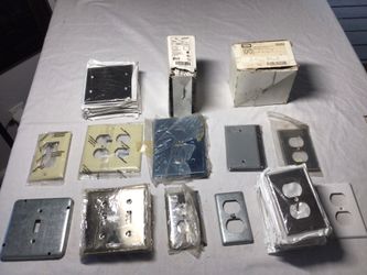 Various light switch and electrical outlet covers - new  70+