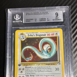 Pokémon Dragonair 1st Edition Graded