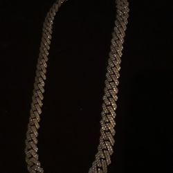 oro laminado choker chain