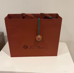 Loro Piana empty large shopping bag 