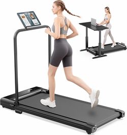 Brand New in sealed box Walking Pad Treadmill with Handle Bar – Compact Under Desk Treadmill