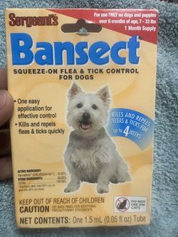 Flea & Tick Control For dogs