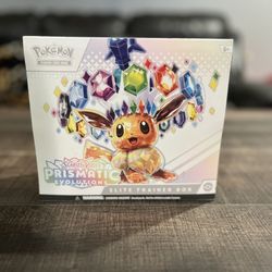 Pokemon Prismatic Evolutions Elite Trainer Box (ETB)