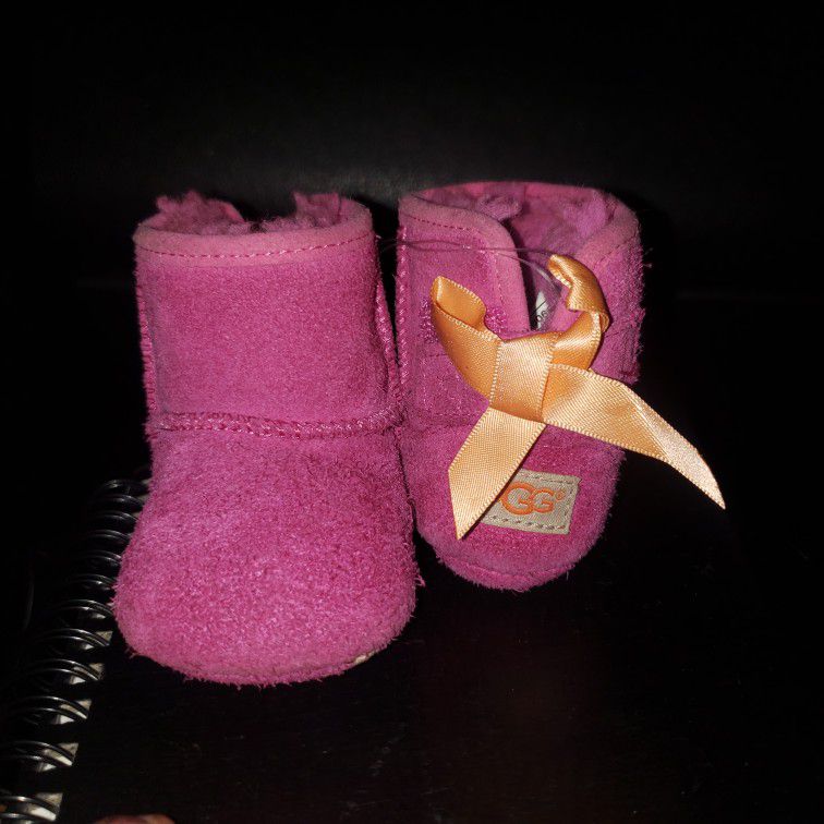 UGGS BOOTS AND JORDANS  FOR BABY PRICE IS FOR ALL 3  BOTH  UGG BOOTS ARE BRAND NEW 