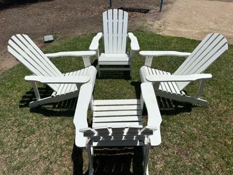 Adirondack Chair Set