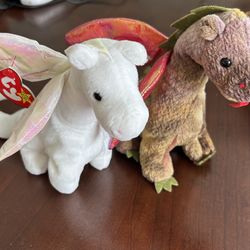 Magic #4088 Scorch #4210 TY BEANIE BABY